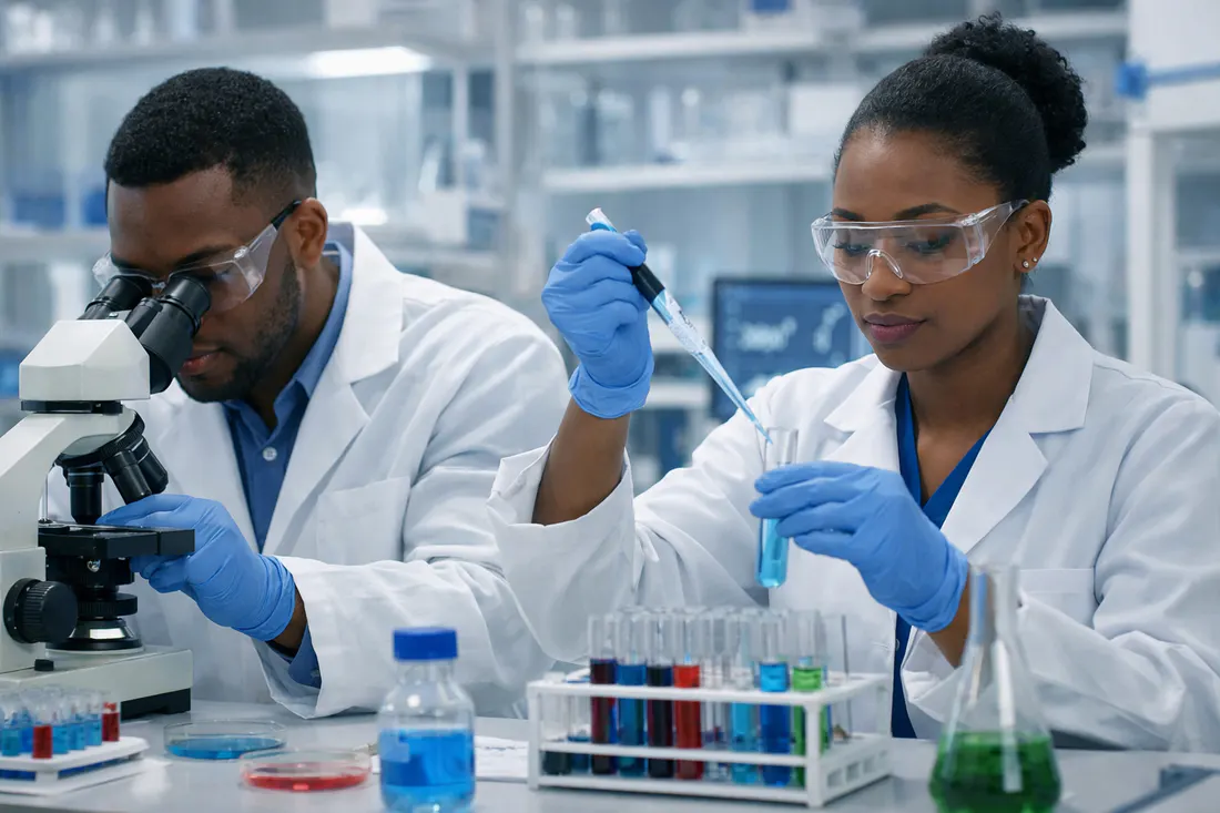 Laboratory equipment highlight image